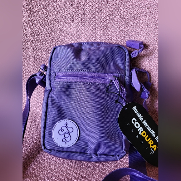 Nordstrom BABOON TO THE MOON Nylon Sling Crossbody Purple Bag - Picture 7 of 15